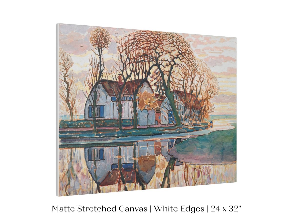 Dutch Farmhouse | P248 - Single Art Prints - Piccolo Fiore Prints