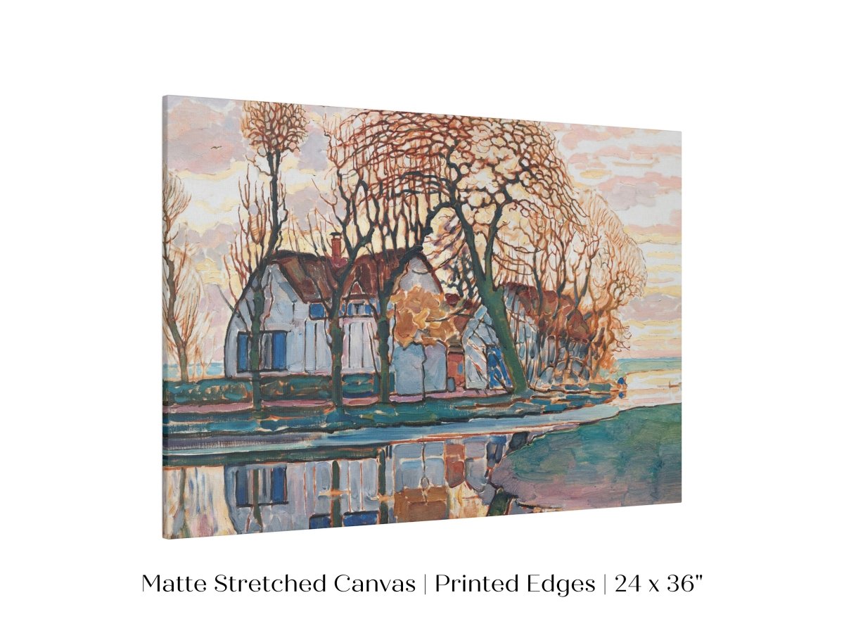 Dutch Farmhouse | P248 - Single Art Prints - Piccolo Fiore Prints