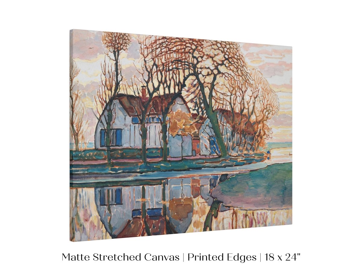 Dutch Farmhouse | P248 - Single Art Prints - Piccolo Fiore Prints