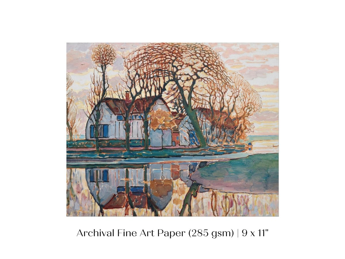 Dutch Farmhouse | P248 - Single Art Prints - Piccolo Fiore Prints
