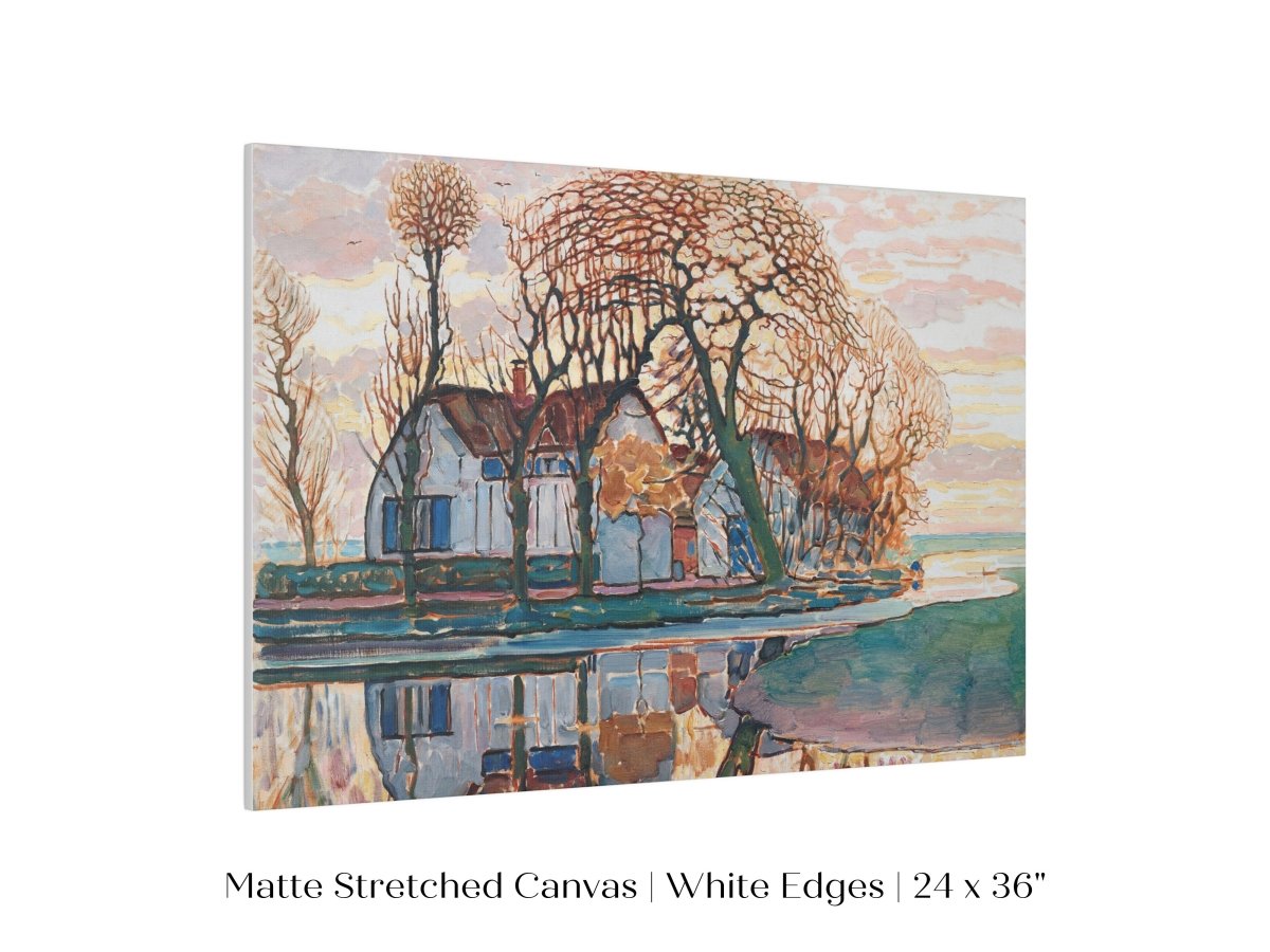 Dutch Farmhouse | P248 - Single Art Prints - Piccolo Fiore Prints