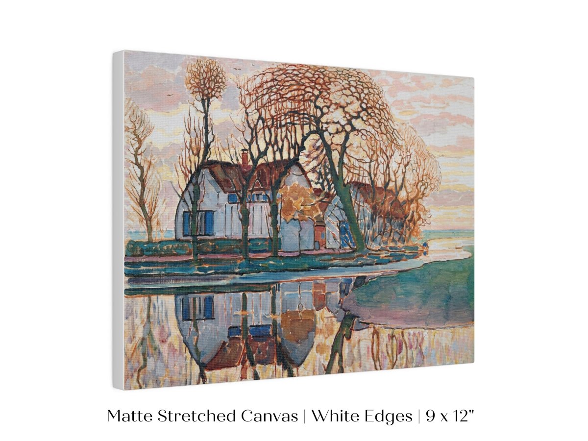 Dutch Farmhouse | P248 - Single Art Prints - Piccolo Fiore Prints