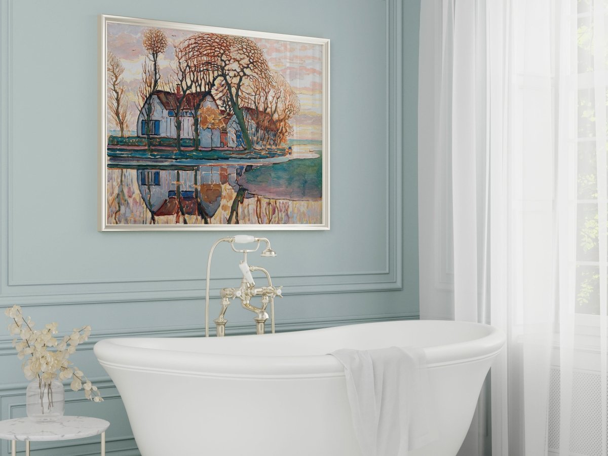 Dutch Farmhouse | P248 - Single Art Prints - Piccolo Fiore Prints