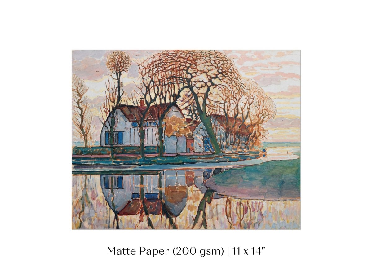 Dutch Farmhouse | P248 - Single Art Prints - Piccolo Fiore Prints