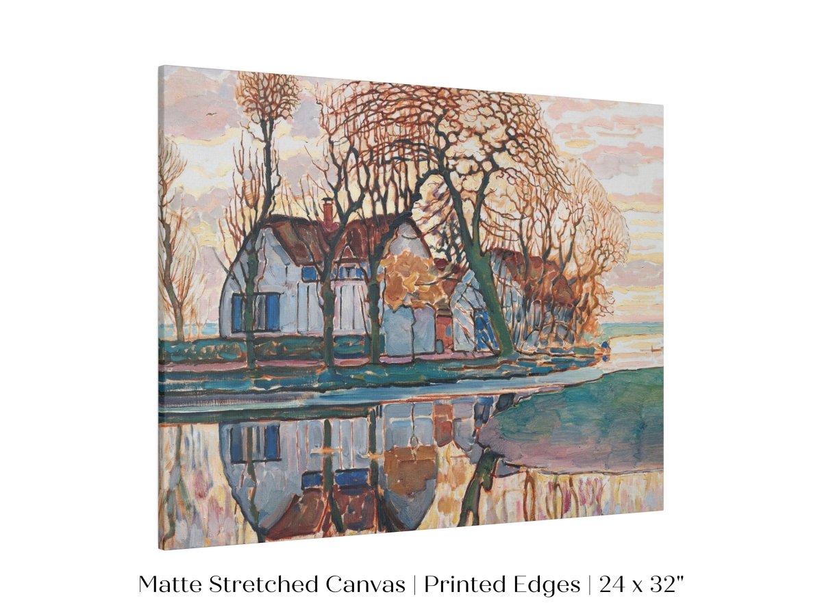 Dutch Farmhouse | P248 - Single Art Prints - Piccolo Fiore Prints