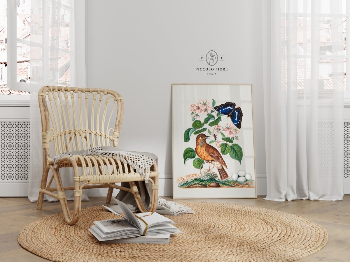 Eclectic Dark Navy Blue Wall Art | Gallery Wall Set | 7 Prints | S9 - 8.5 - Gallery Wall Set - Piccolo Fiore Prints