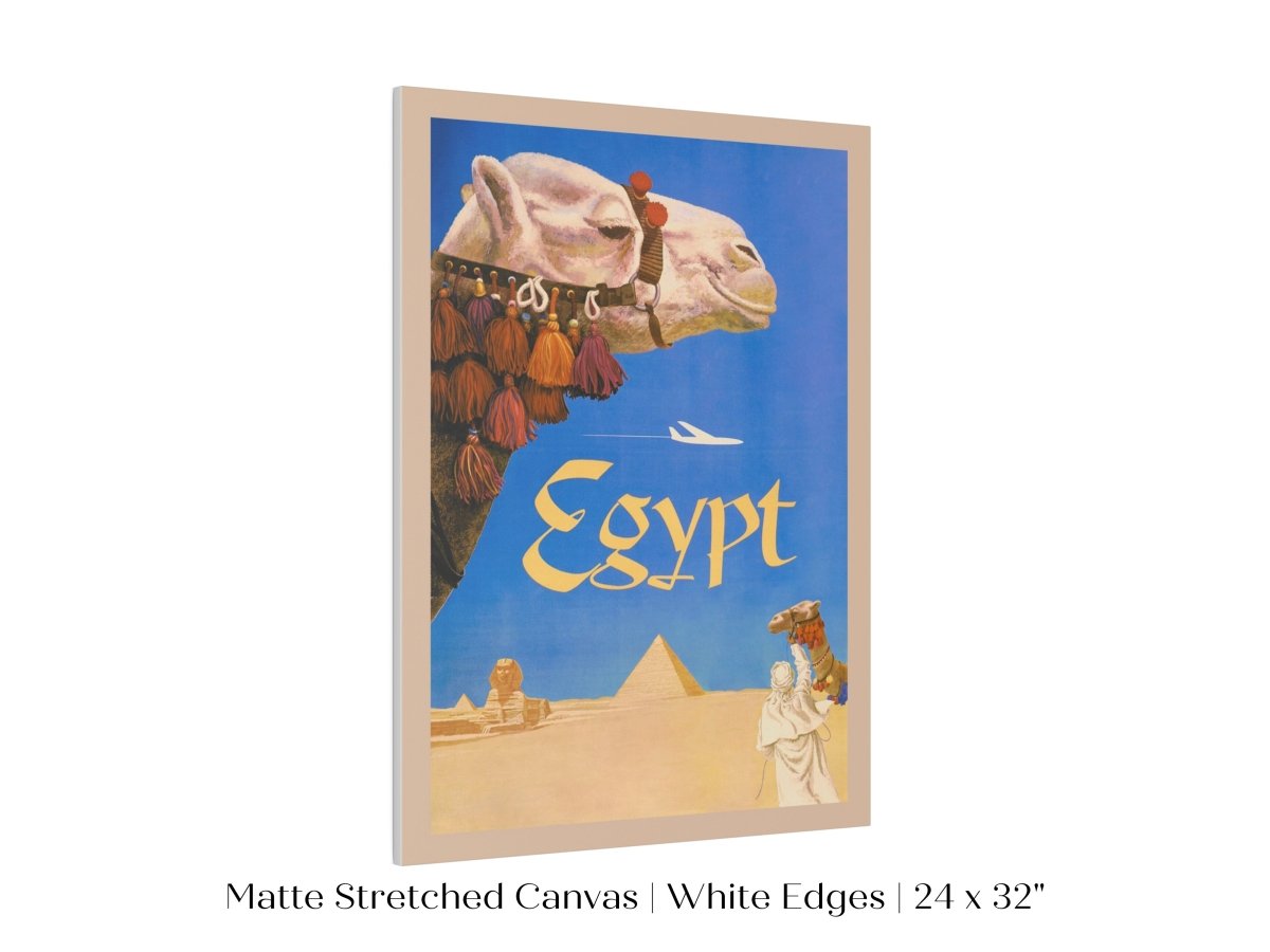 Egypt TWA Travel Advertisement | P704 - Single Art Prints - Piccolo Fiore Prints