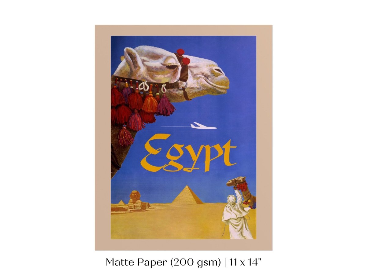 Egypt TWA Travel Advertisement | P704 - Single Art Prints - Piccolo Fiore Prints