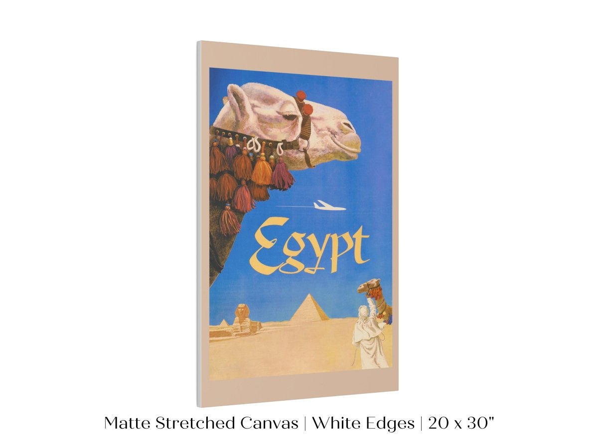 Egypt TWA Travel Advertisement | P704 - Single Art Prints - Piccolo Fiore Prints