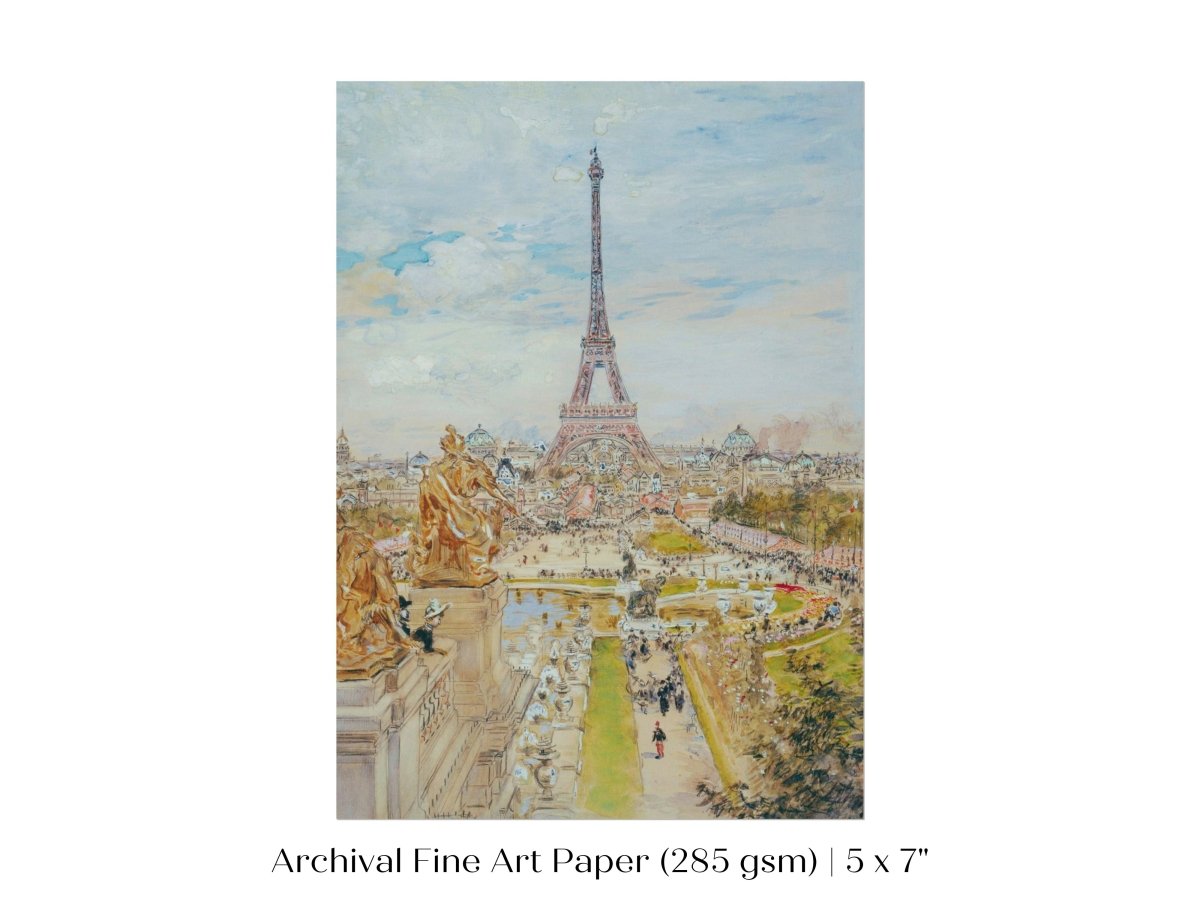 Eiffel Tower | P471 - Single Art Prints - Piccolo Fiore Prints