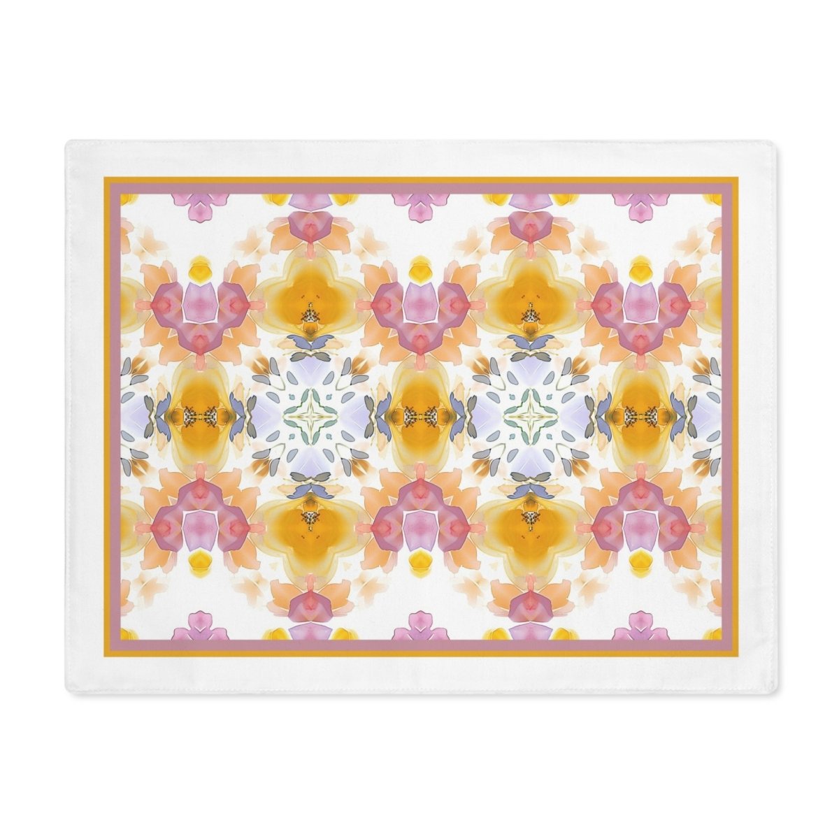 Fairisle Bloom | Placemat - Cotton Twill Placemat - Piccolo Fiore Prints