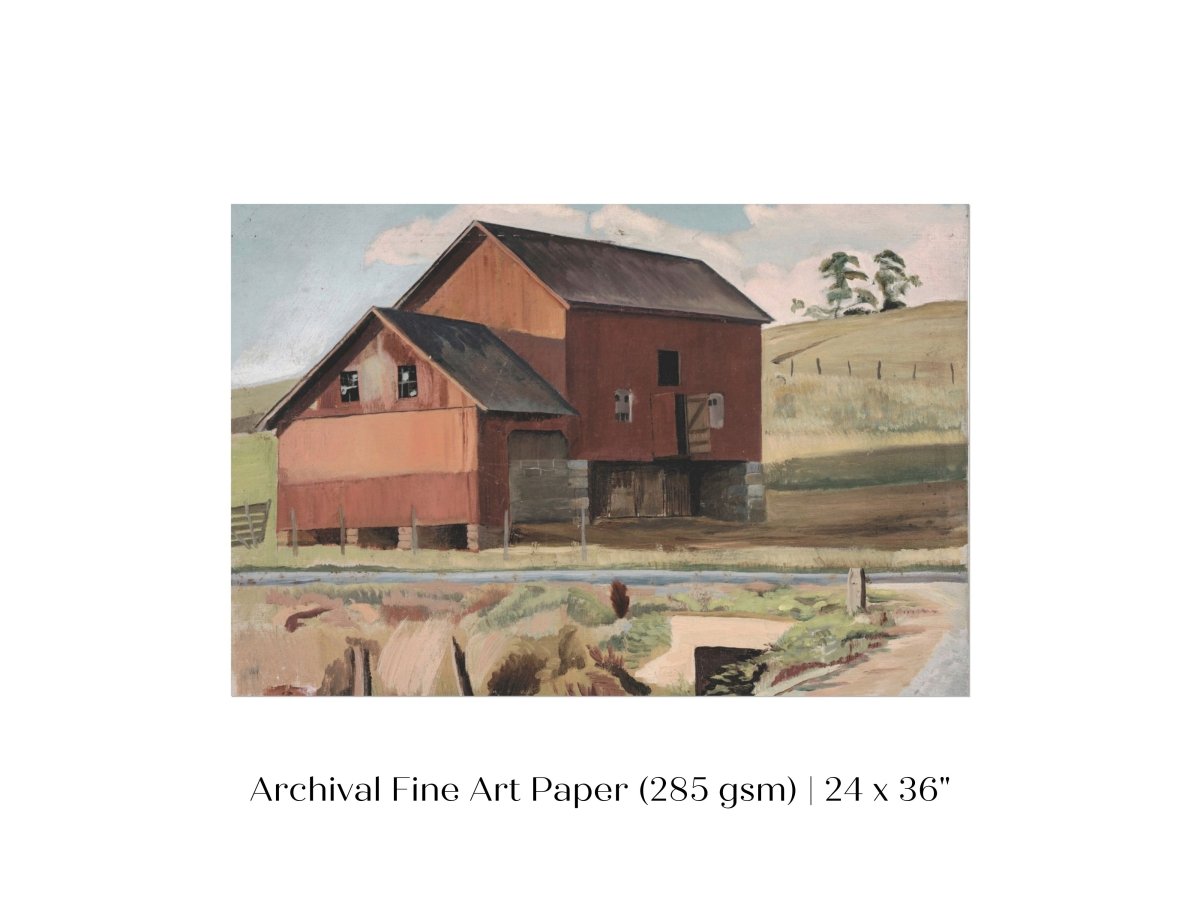Farmhouse | P370 - Single Art Prints - Piccolo Fiore Prints