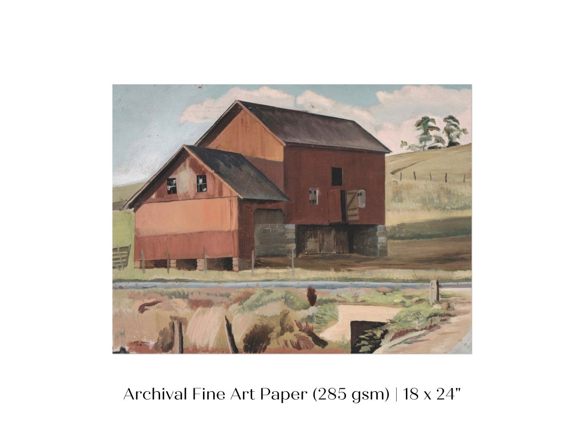 Farmhouse | P370 - Single Art Prints - Piccolo Fiore Prints