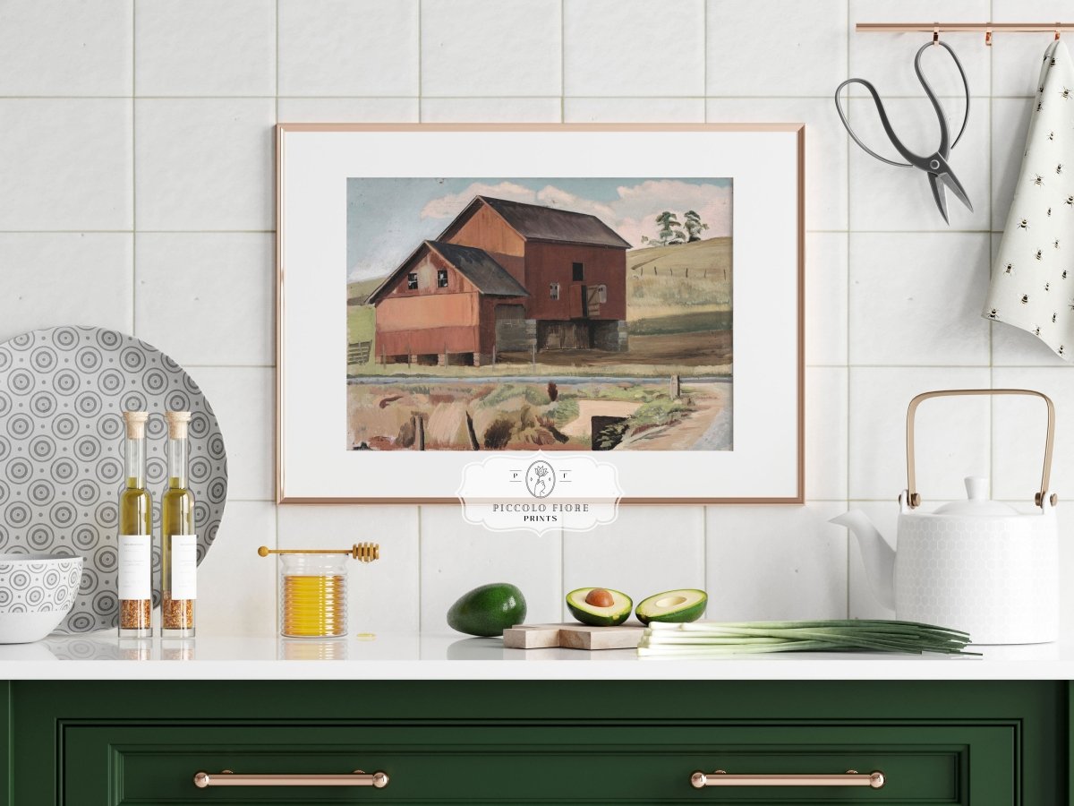 Farmhouse | P370 - Single Art Prints - Piccolo Fiore Prints
