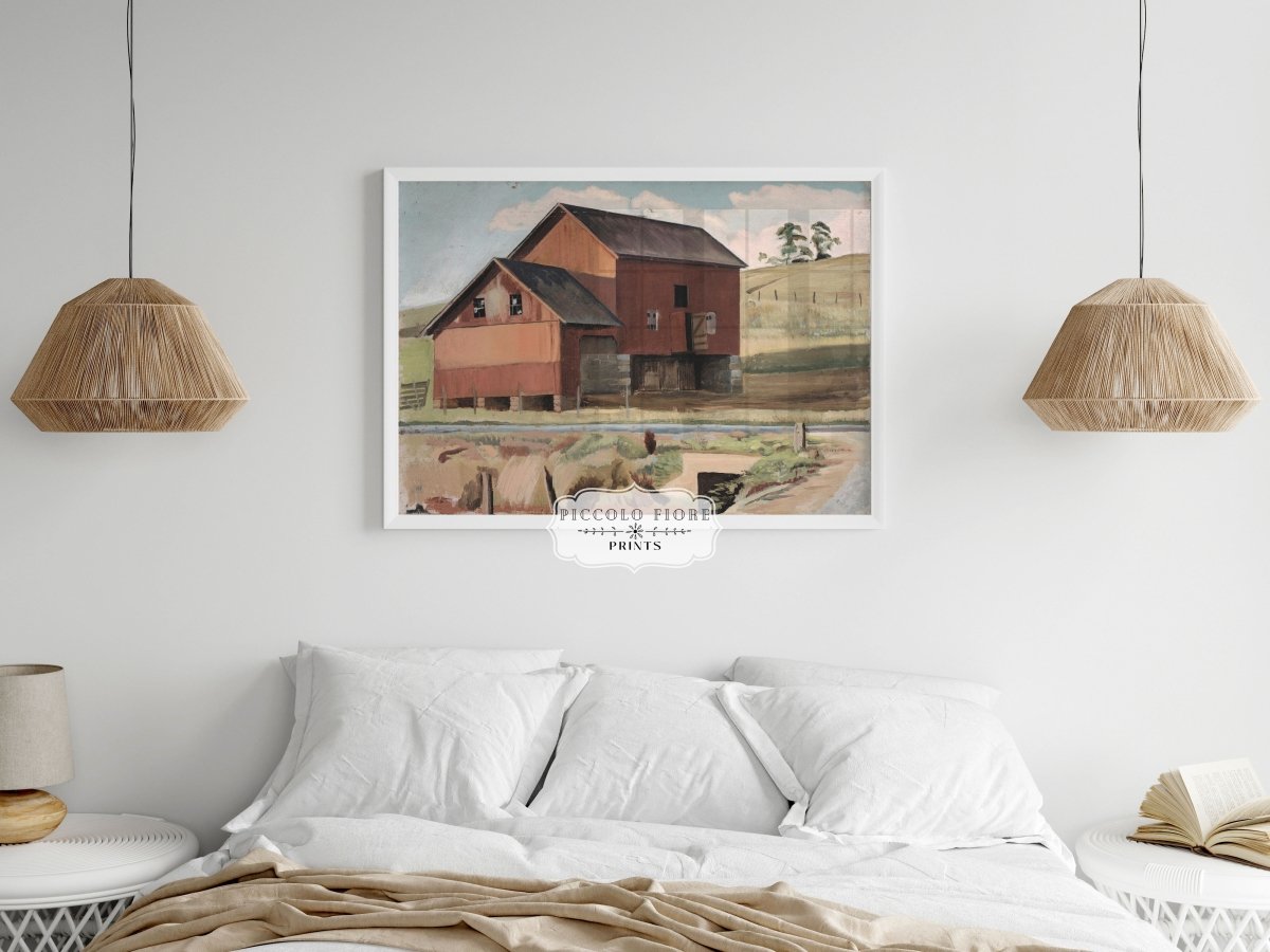 Farmhouse | P370 - Single Art Prints - Piccolo Fiore Prints