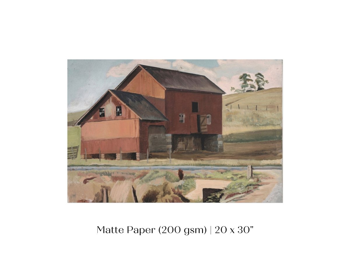 Farmhouse | P370 - Single Art Prints - Piccolo Fiore Prints