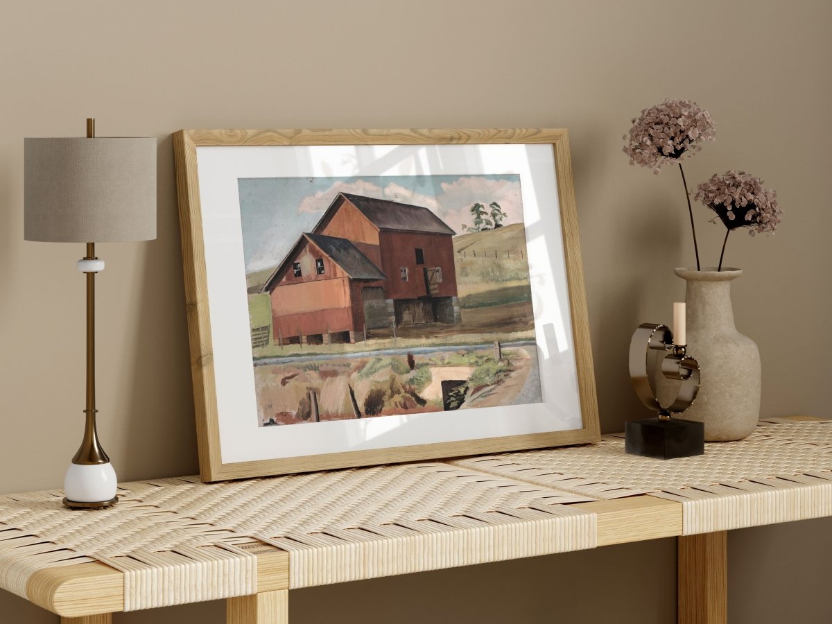 Farmhouse | P370 - Single Art Prints - Piccolo Fiore Prints