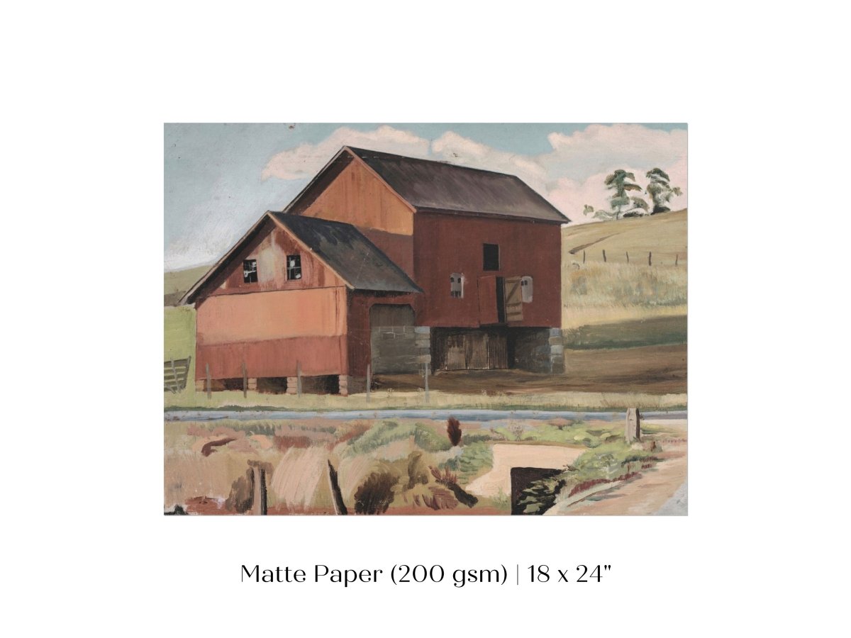 Farmhouse | P370 - Single Art Prints - Piccolo Fiore Prints