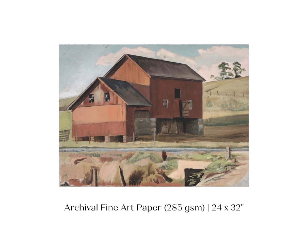 Farmhouse | P370 - Single Art Prints - Piccolo Fiore Prints