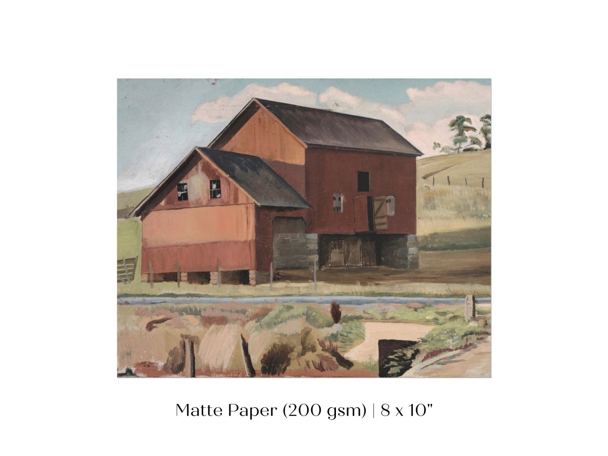 Farmhouse | P370 - Single Art Prints - Piccolo Fiore Prints