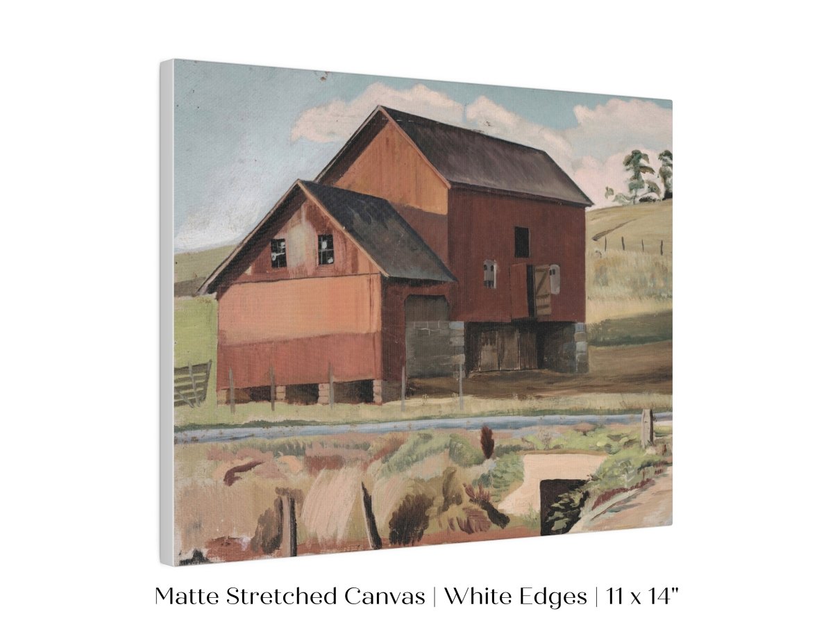 Farmhouse | P370 - Single Art Prints - Piccolo Fiore Prints