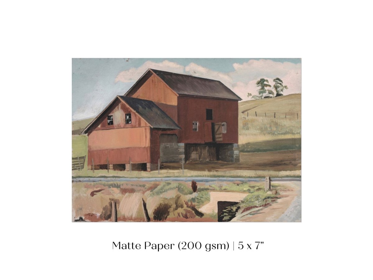 Farmhouse | P370 - Single Art Prints - Piccolo Fiore Prints