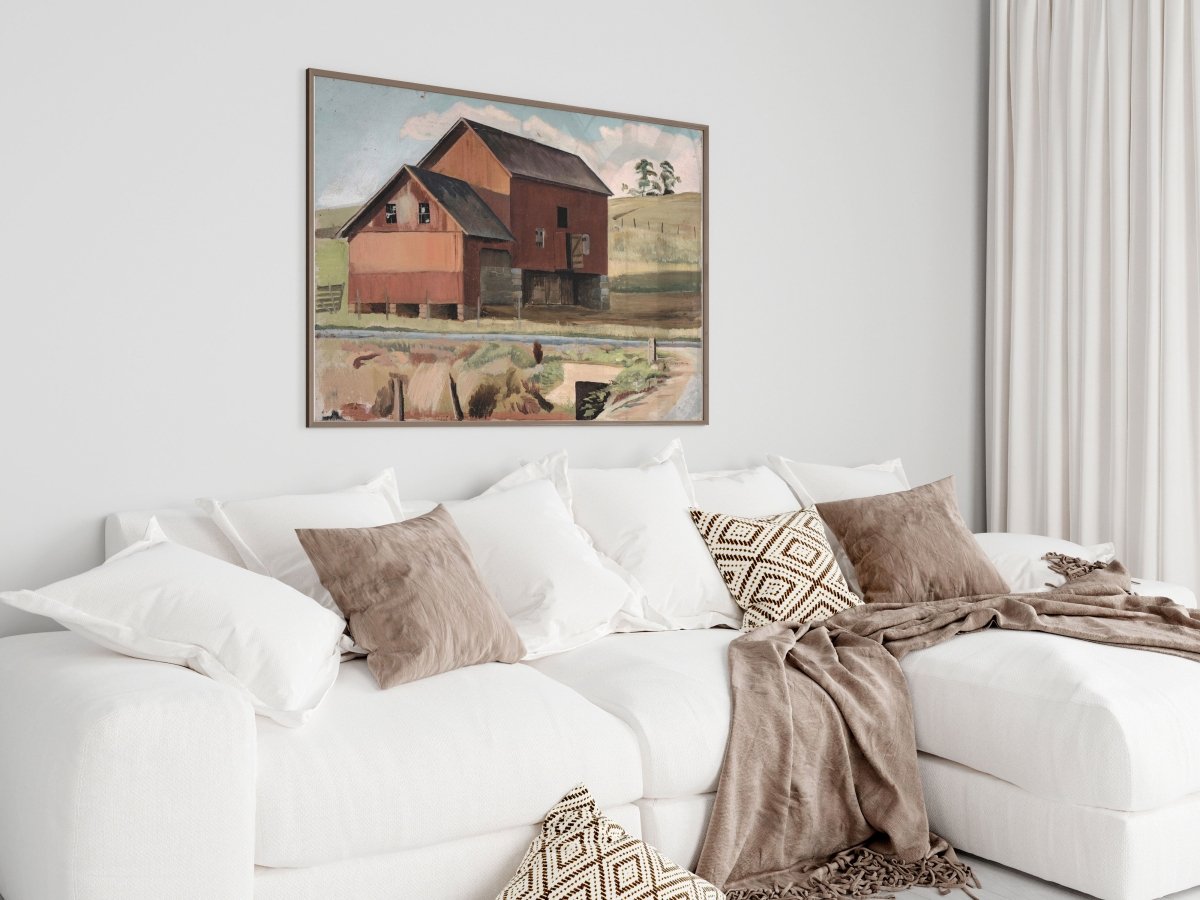 Farmhouse | P370 - Single Art Prints - Piccolo Fiore Prints