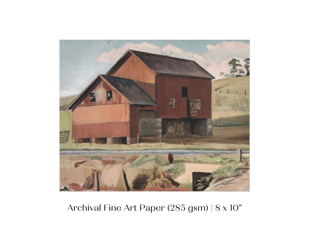 Farmhouse | P370 - Single Art Prints - Piccolo Fiore Prints