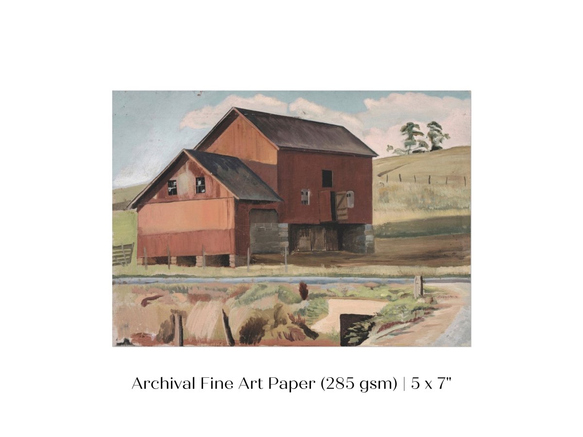 Farmhouse | P370 - Single Art Prints - Piccolo Fiore Prints