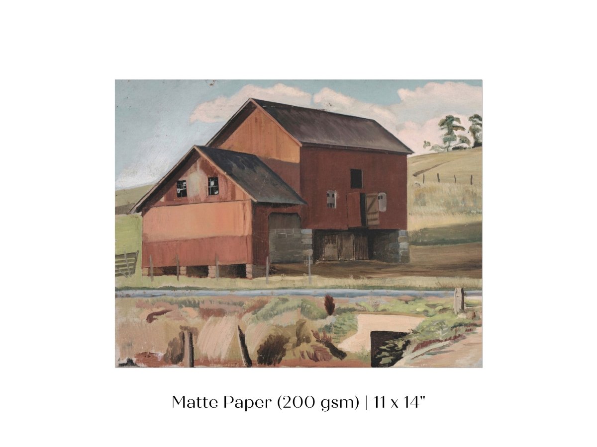 Farmhouse | P370 - Single Art Prints - Piccolo Fiore Prints
