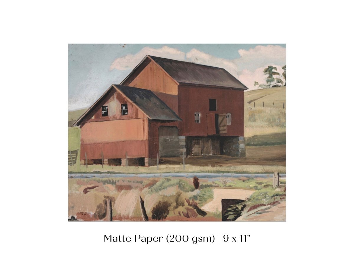 Farmhouse | P370 - Single Art Prints - Piccolo Fiore Prints