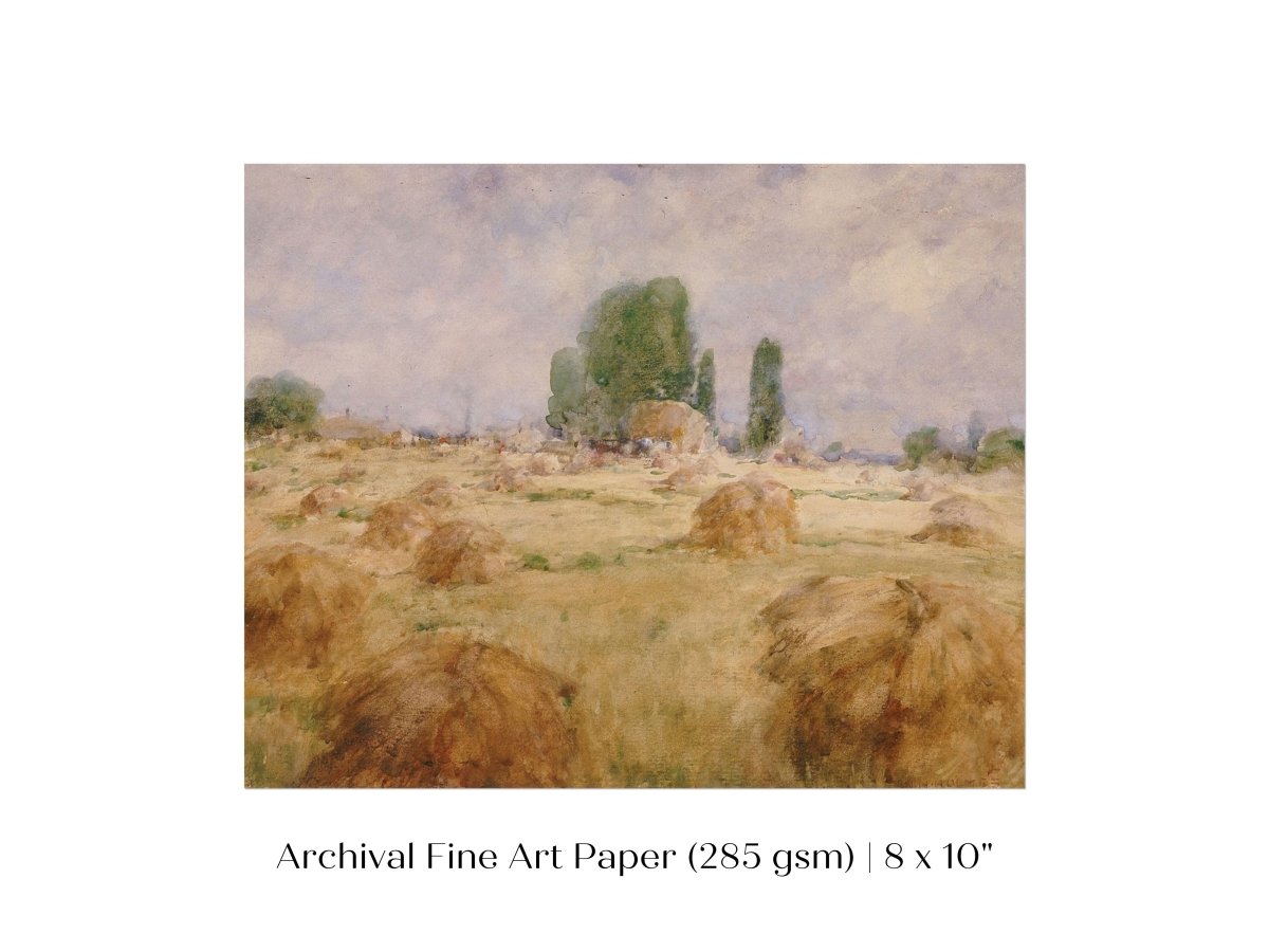 Field of Wheat | P283 - Single Art Prints - Piccolo Fiore Prints