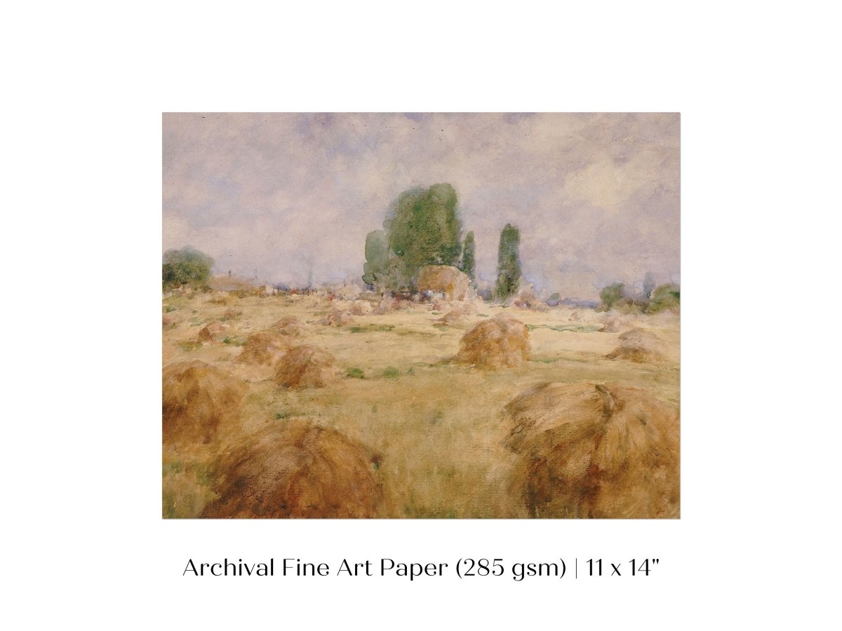 Field of Wheat | P283 - Single Art Prints - Piccolo Fiore Prints