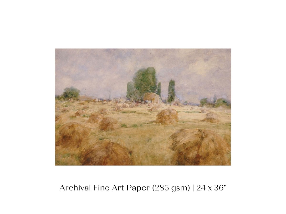 Field of Wheat | P283 - Single Art Prints - Piccolo Fiore Prints
