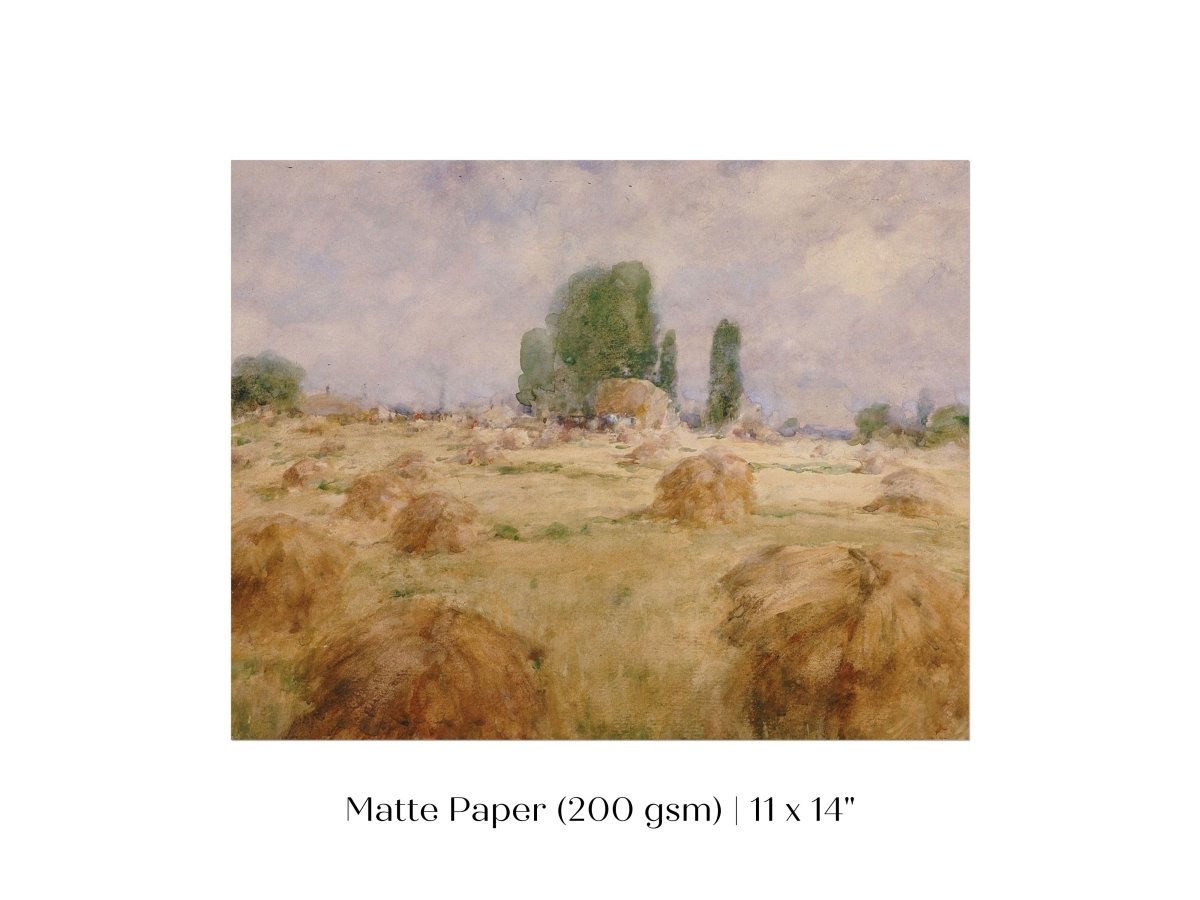 Field of Wheat | P283 - Single Art Prints - Piccolo Fiore Prints