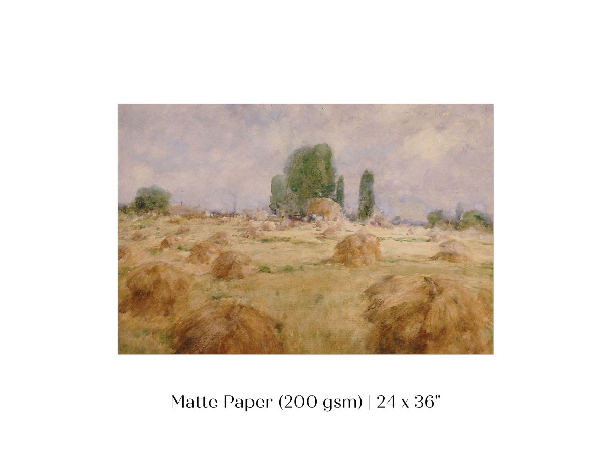 Field of Wheat | P283 - Single Art Prints - Piccolo Fiore Prints
