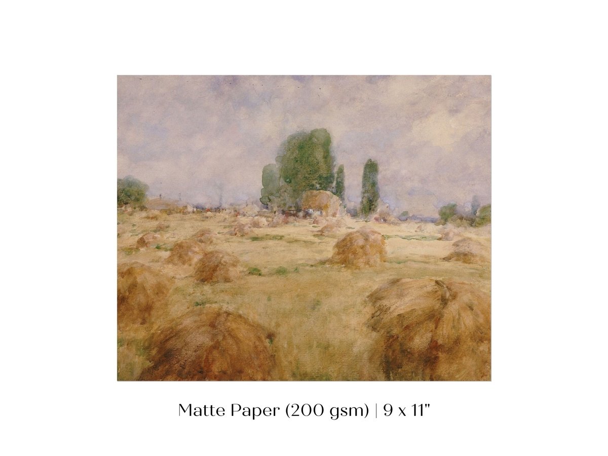 Field of Wheat | P283 - Single Art Prints - Piccolo Fiore Prints