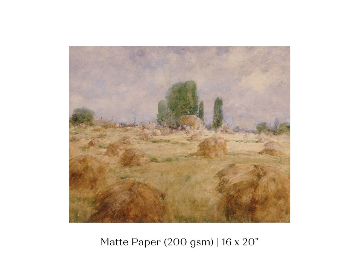 Field of Wheat | P283 - Single Art Prints - Piccolo Fiore Prints