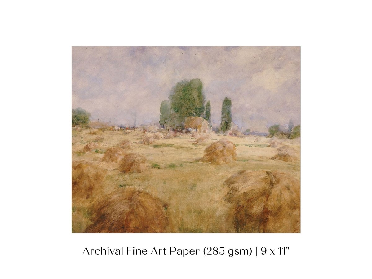 Field of Wheat | P283 - Single Art Prints - Piccolo Fiore Prints