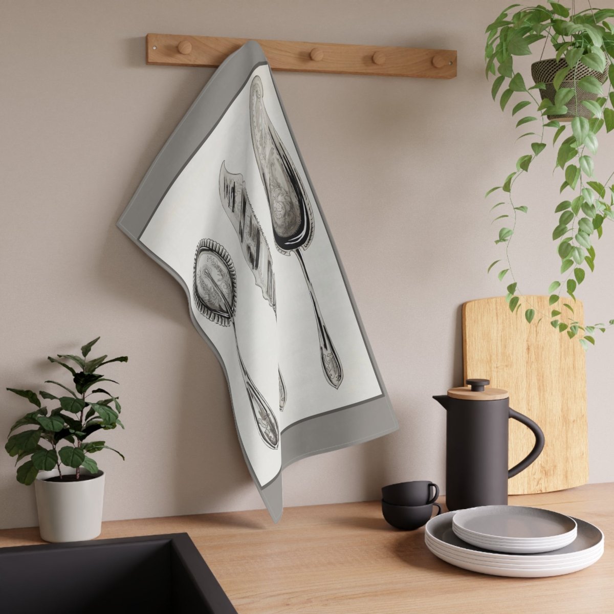 Fish Knives | Tea Towel - Tea Towel - Piccolo Fiore Prints