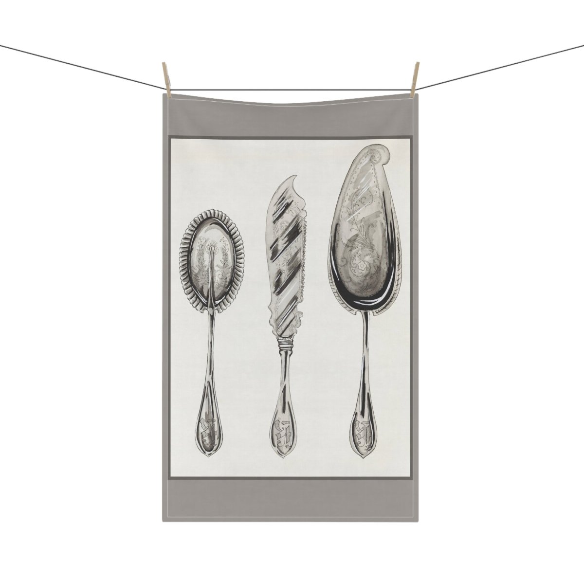Fish Knives | Tea Towel - Tea Towel - Piccolo Fiore Prints