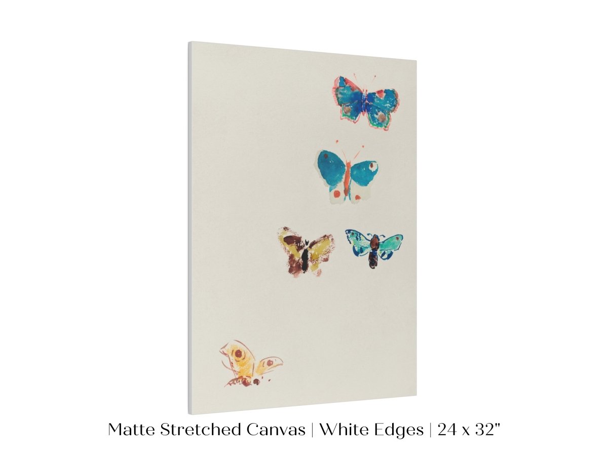 Five Butterflies | P33 - Single Art Prints - Piccolo Fiore Prints