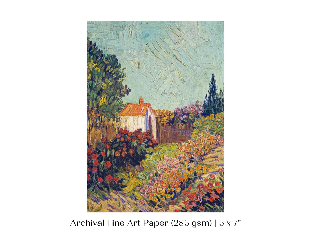 Floral Country Garden | P310 - Single Art Prints - Piccolo Fiore Prints