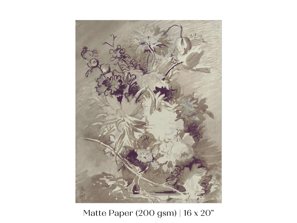 Flower Study | P548 - Single Art Prints - Piccolo Fiore Prints
