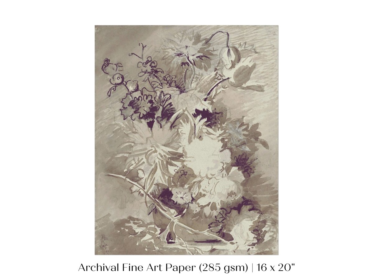 Flower Study | P548 - Single Art Prints - Piccolo Fiore Prints