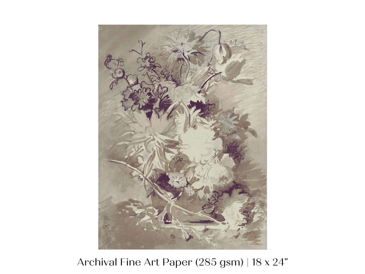 Flower Study | P548 - Single Art Prints - Piccolo Fiore Prints