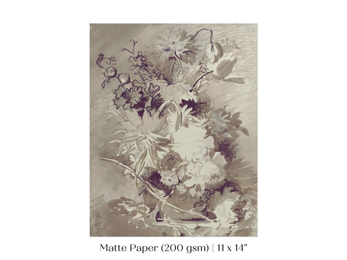 Flower Study | P548 - Single Art Prints - Piccolo Fiore Prints