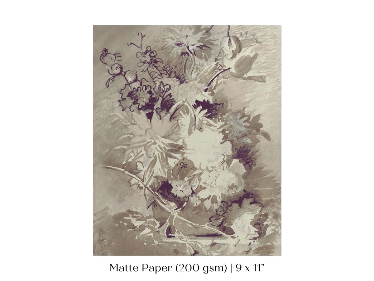 Flower Study | P548 - Single Art Prints - Piccolo Fiore Prints