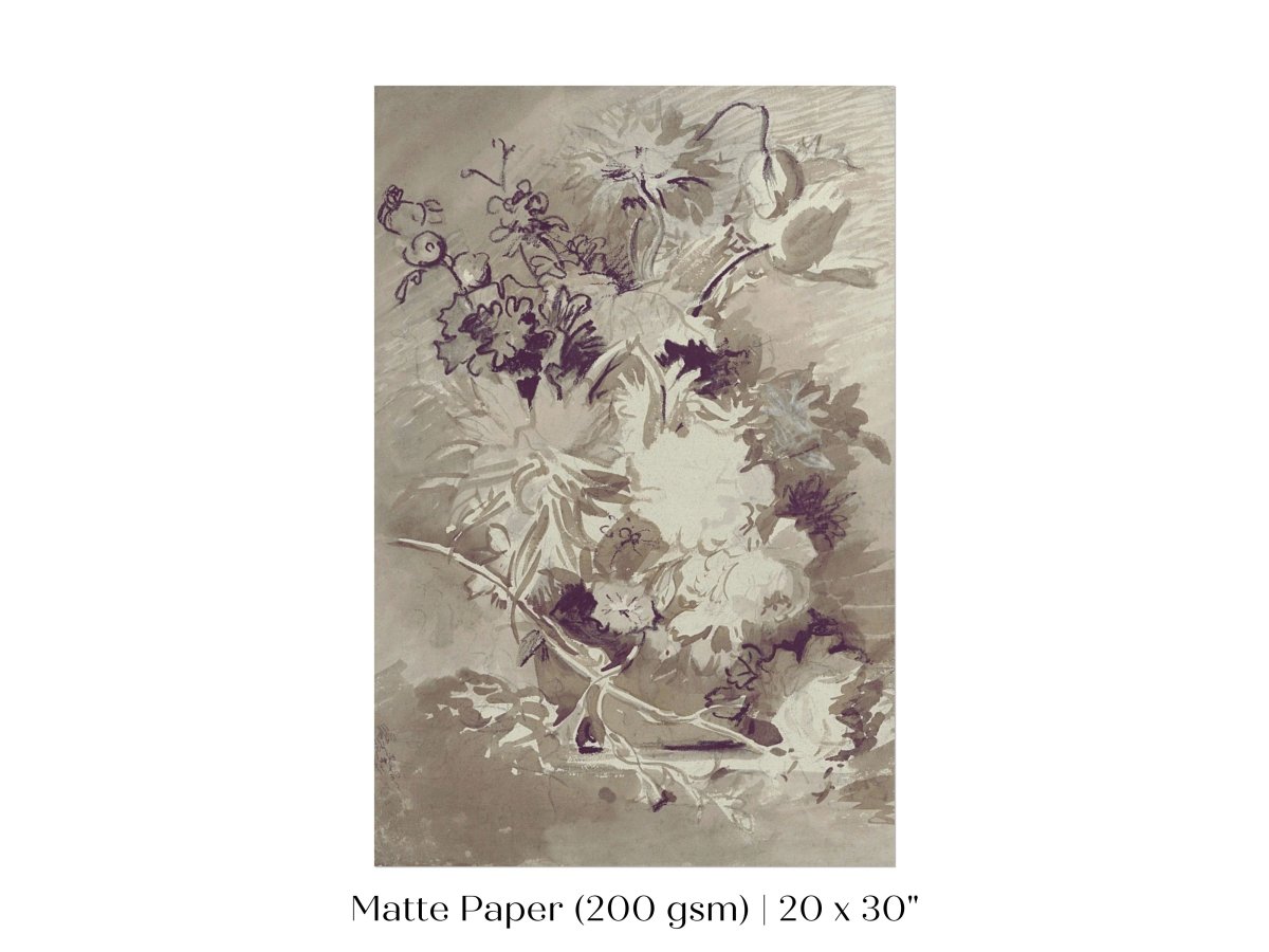 Flower Study | P548 - Single Art Prints - Piccolo Fiore Prints
