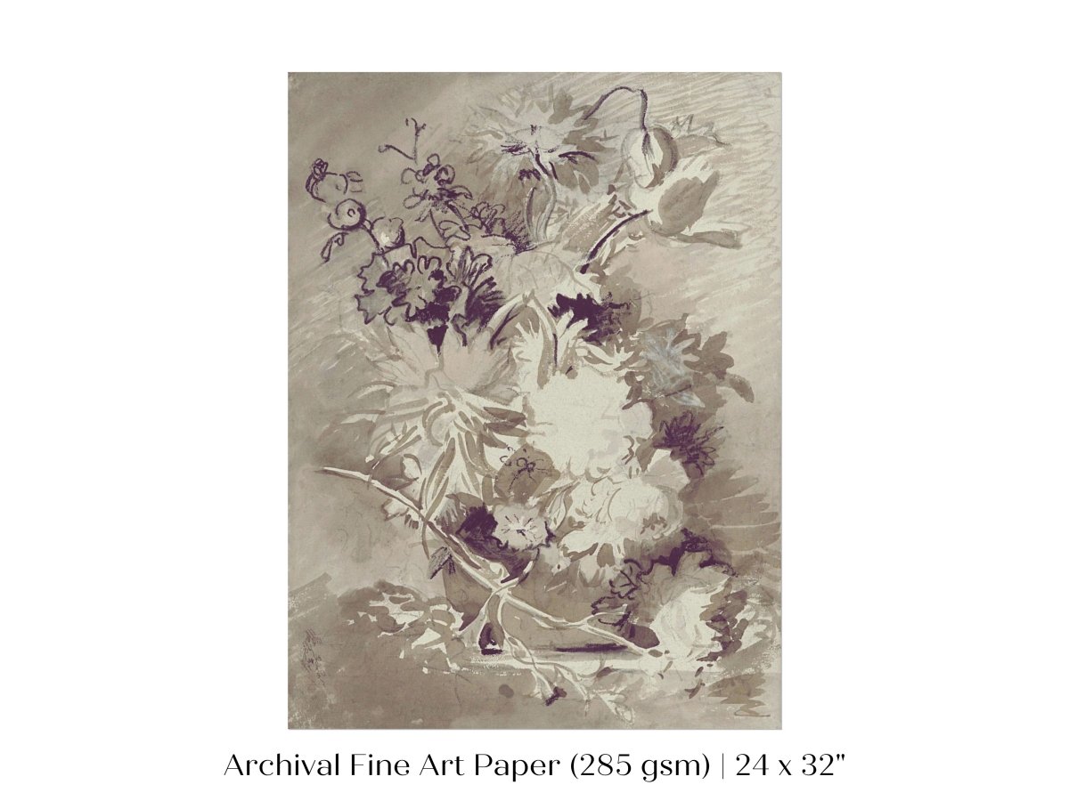 Flower Study | P548 - Single Art Prints - Piccolo Fiore Prints